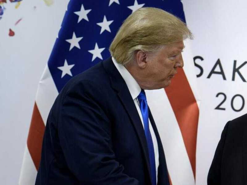 Donald Trump e Xi Jinping (foto LaPresse)