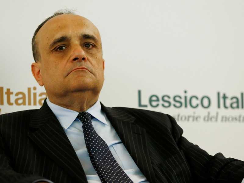 Il ministro dei Beni culturali Alberto Bonisoli (foto LaPresse)