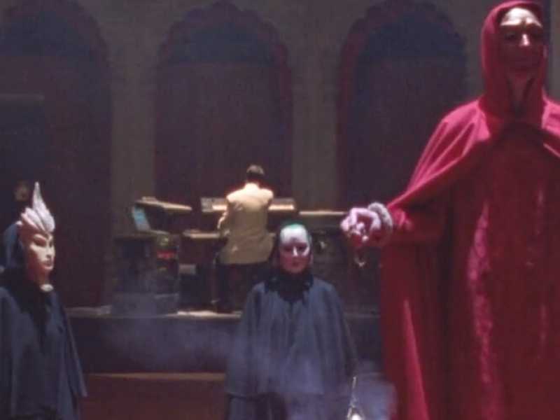 Una scena di Eyes Wide Shut