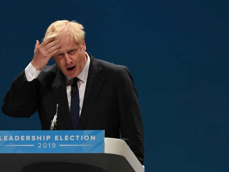 Boris Johnson (foto LaPresse)