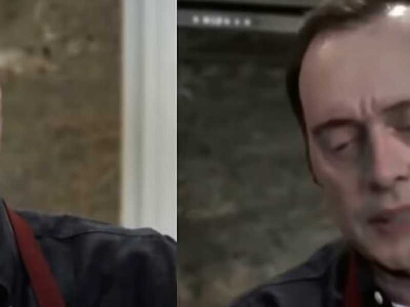 Nella foto un deepfake con il volto dell'attore Kevin Spacey. A sinistra l'originale e a destra il video manipolato