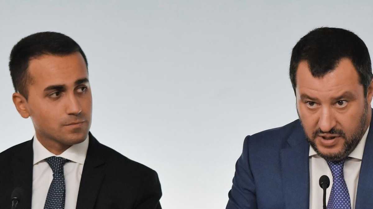 Immagine di Salvini e Di Maio scrivono il manuale di (non) diritto felpastellato