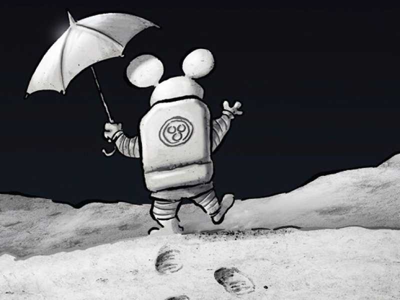 A cinquant'anni dal primo passo, torniamo sulla Luna con Rat-Man
