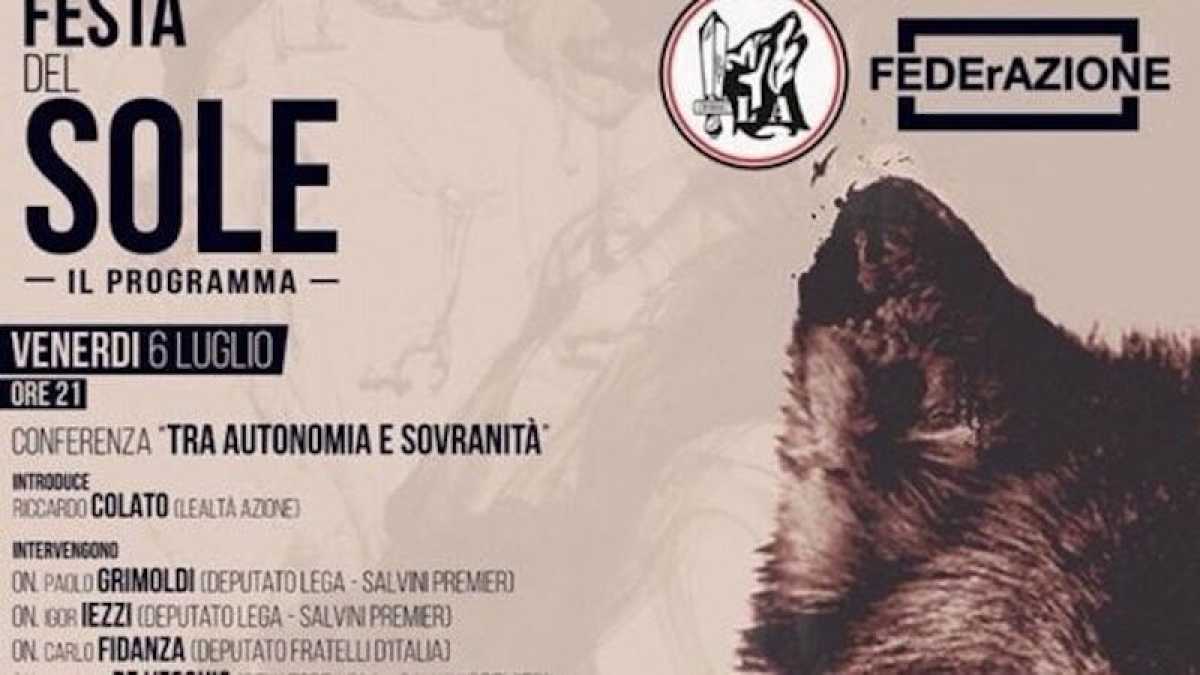 Immagine di Il governo piromane ha un problema con una festa neo-nazi a Milano