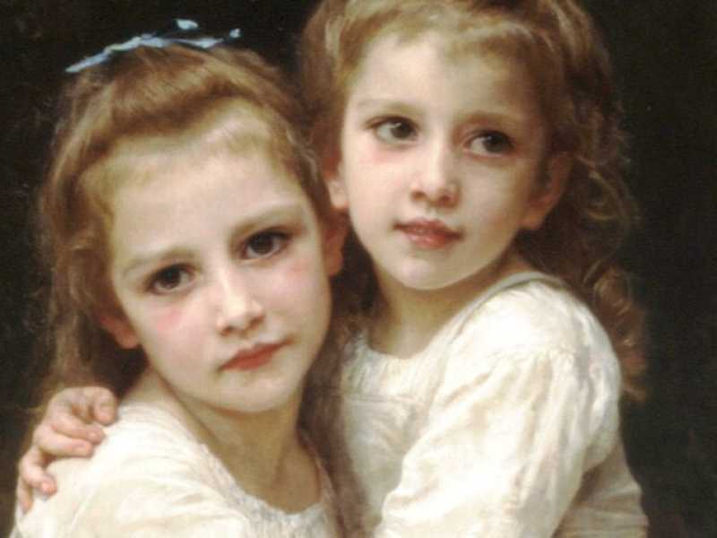 Deux Soeurs, 1901 - William-Adolphe Bouguereau