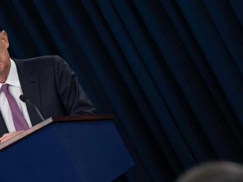 Jerome Powell (foto LaPresse)