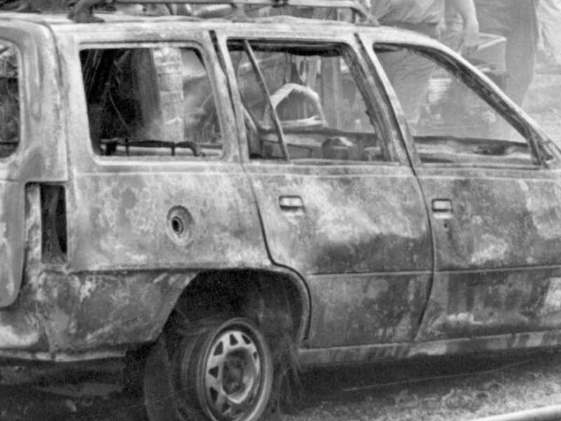 Il 4 ottobre 1994 a Caltanissetta si apre il primo dei dieci processi per l'attentato a Borsellino (Foto LaPresse)