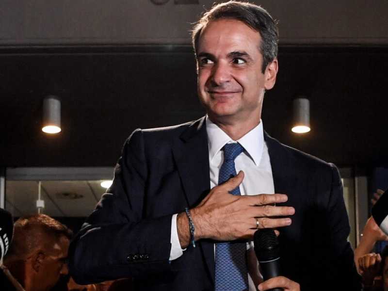 Il nuovo premier greco, Kyriakos Mitosotakis (Foto LaPresse)