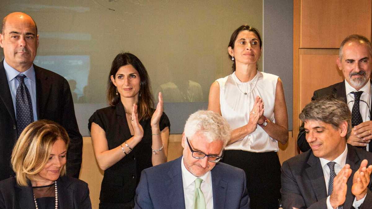 Immagine di A Roma Raggi e Zingaretti guardano al futuro per evitare una nuova crisi idrica