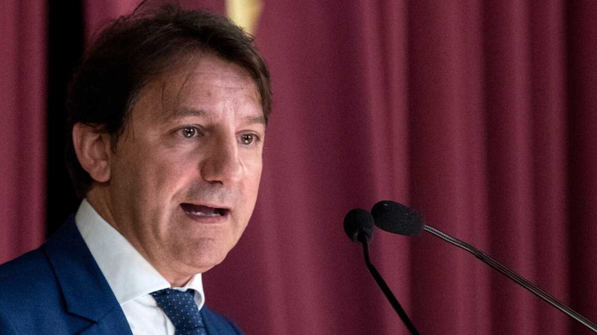 Immagine di Tridico e la prima relazione dell’Istituto Nazionale della Propaganda Sovranista