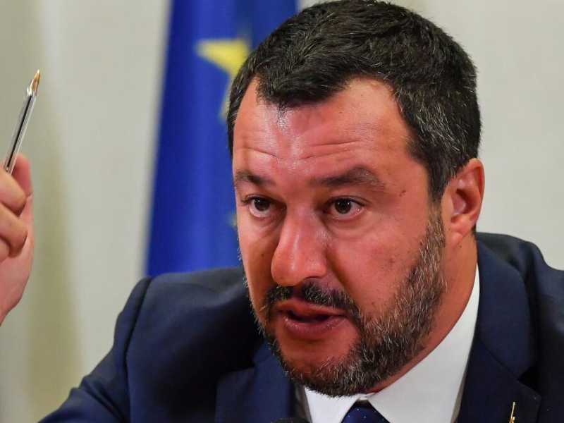 Ministro degli Interni Matteo Salvini (Foto LaPresse)