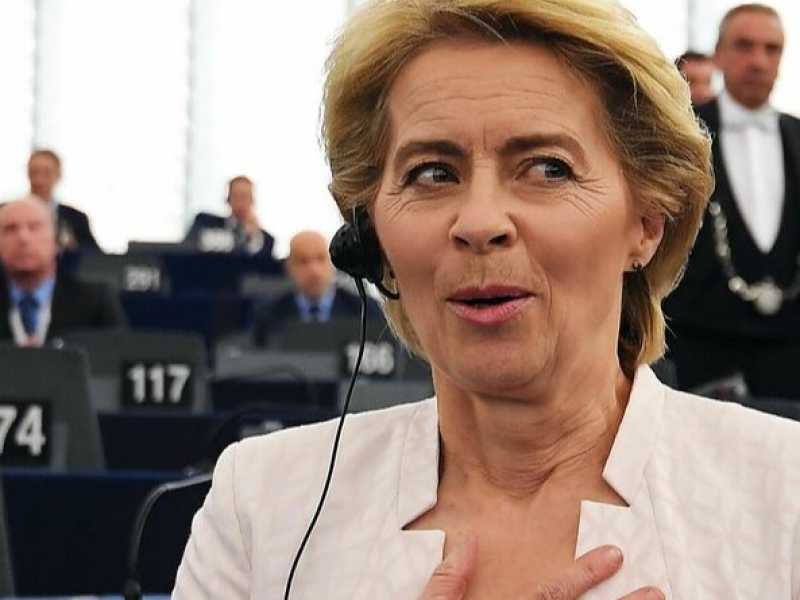 Ursula von der Leyen (foto LaPresse)