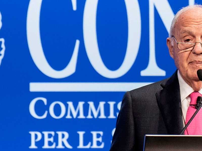 Paolo Savona (Foto LaPresse)