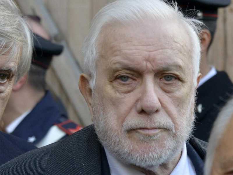 Luciano De Crescenzo (foto LaPresse)