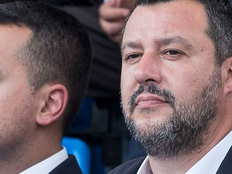 Di Maio e Salvini (foto LaPresse)