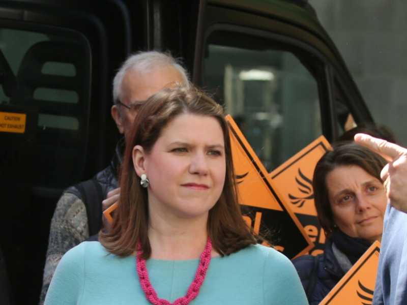I due candidati dei Lib-dem: Jo Swinson e Ed Davey (Foto LaPresse)