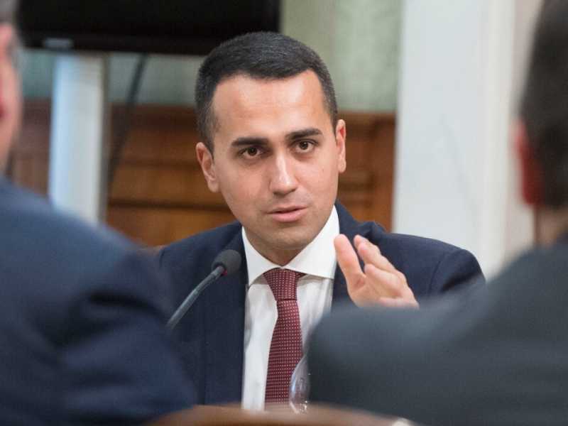 Di Maio (foto LaPresse)