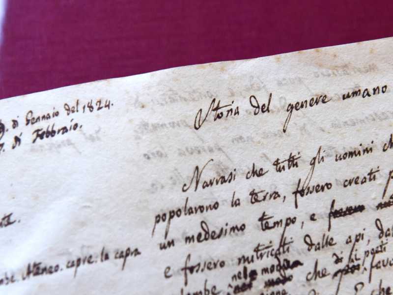  Epistole di Leopardi (Foto LaPresse)