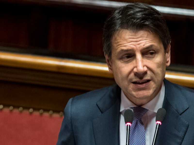 Giuseppe Conte (foto LaPresse)
