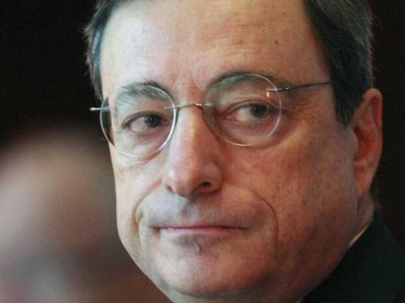 Mario Draghi (foto LaPresse)