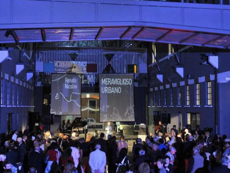 Serata in ricordo di Renato Nicolini dal titolo &laquo;Renato Nicolini. Meraviglioso urbano&raquo;. Via Nizza 138, Macro (Foto LaPresse)
