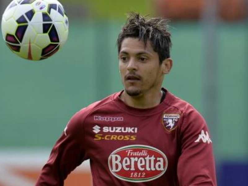 Barreto nel luglio del 2014, quando giocava nel Torino (foto LaPresse)