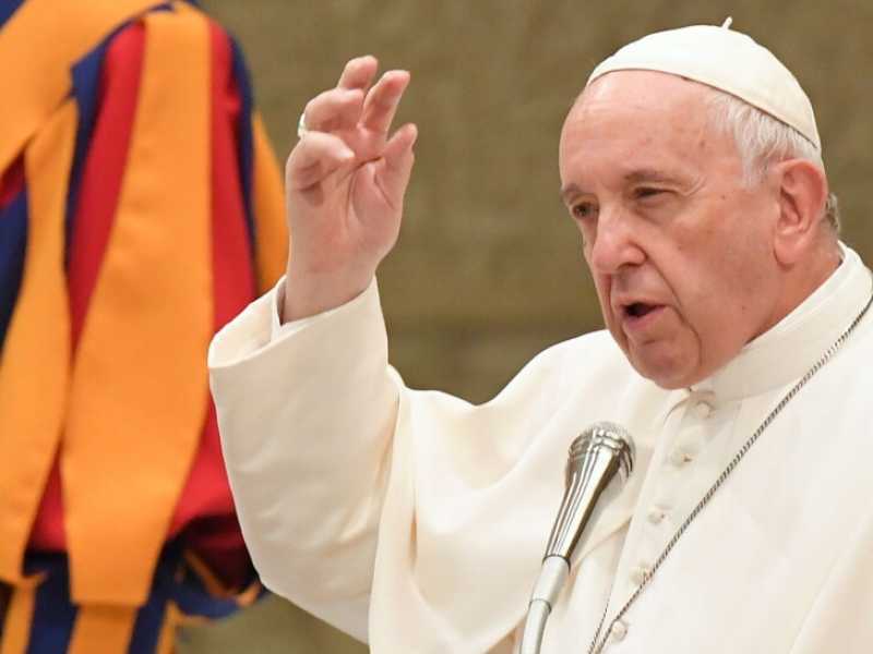 Papa Francesco (Foto LaPresse)