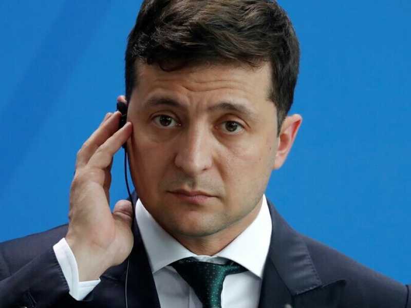 Presidente dell'Ucraina Volodymyr Zelensky (Foto LaPresse)