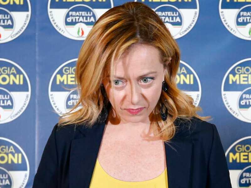 Giorgia Meloni (foto LaPresse)