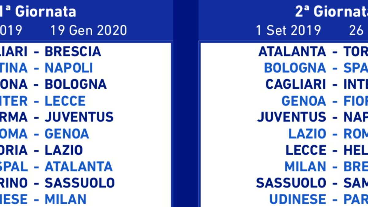 Immagine di Manuale di conversazione sul calcio al sorteggio del calendario della Serie A