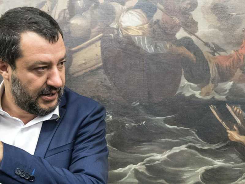 Matteo Salvini (foto LaPresse)