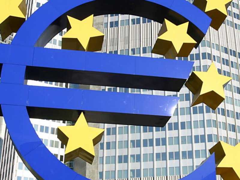Eurotower, sede della Bce (Foto LaPresse)