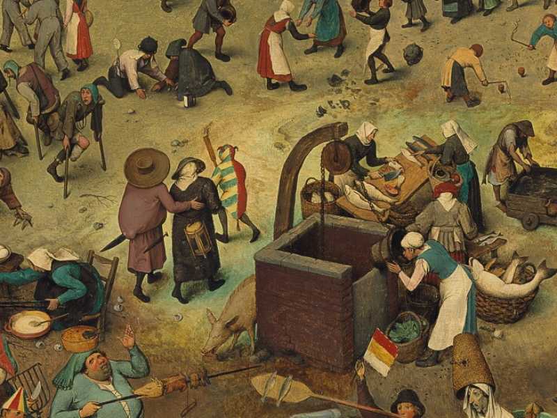 Pieter Bruegel il Vecchio, La Lotta tra Carnevale e Quaresima (1559)