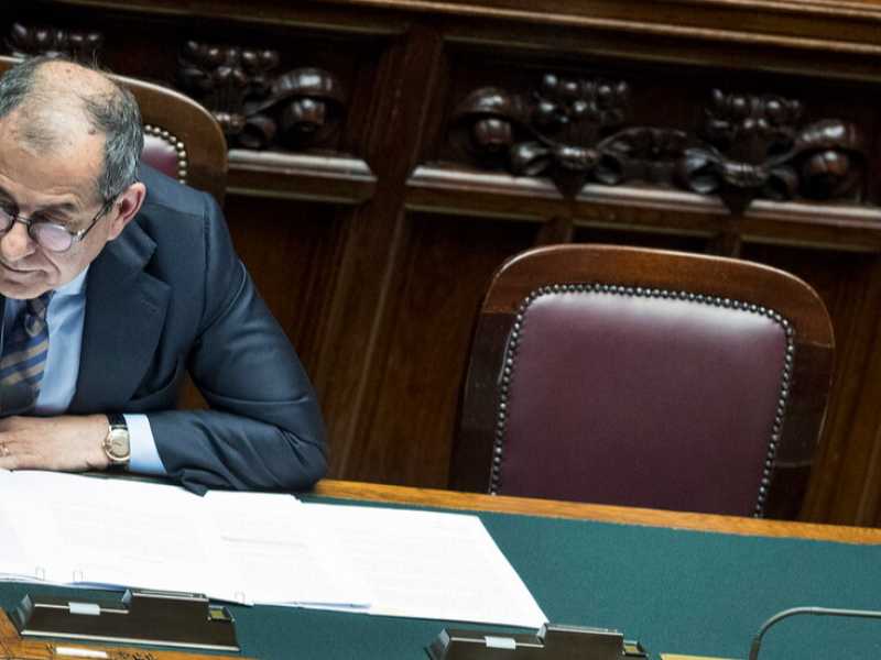 Giovanni Tria (foto LaPresse)