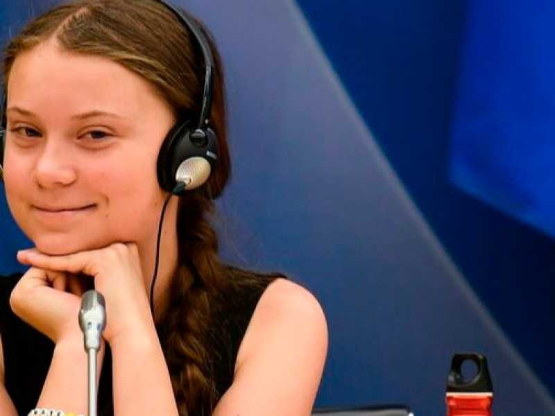 Greta Thunberg (foto LaPresse)