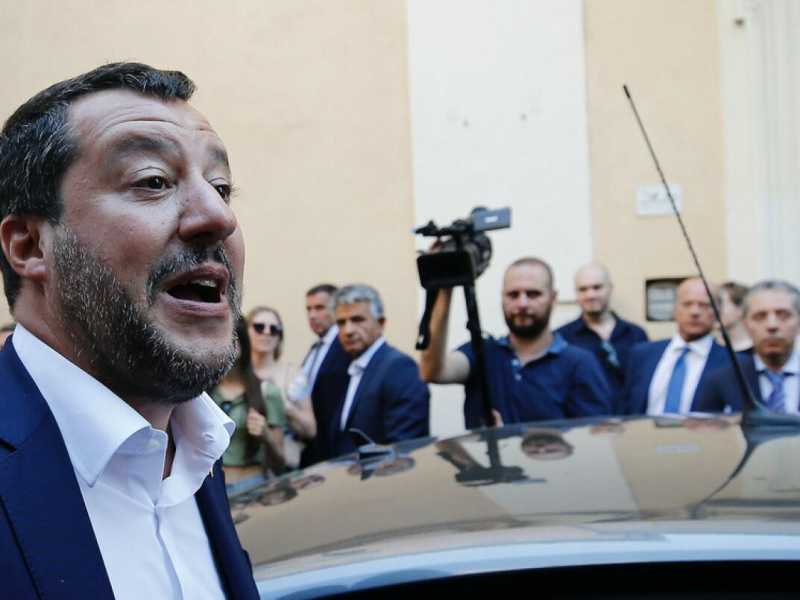 Matteo Salvini (foto LaPresse)