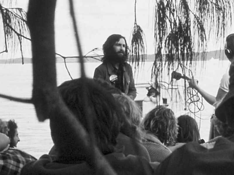 Cristiano Toraldo di Francia in Australia nel 1974