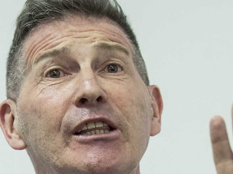 Il presidente dell'Anm Luca Poniz a una riunione straordinaria del Comitato direttivo centrale (foto LaPresse)