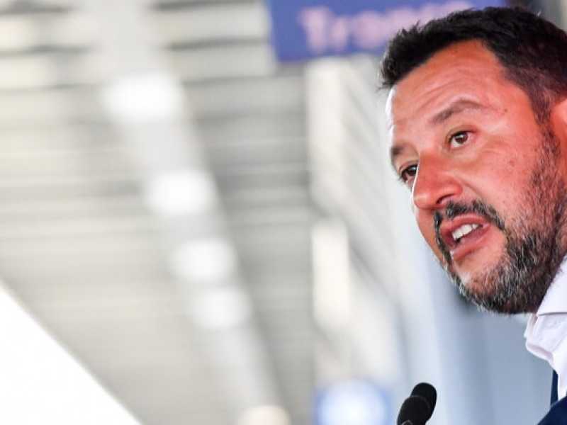 Matteo Salvini (foto LaPresse)