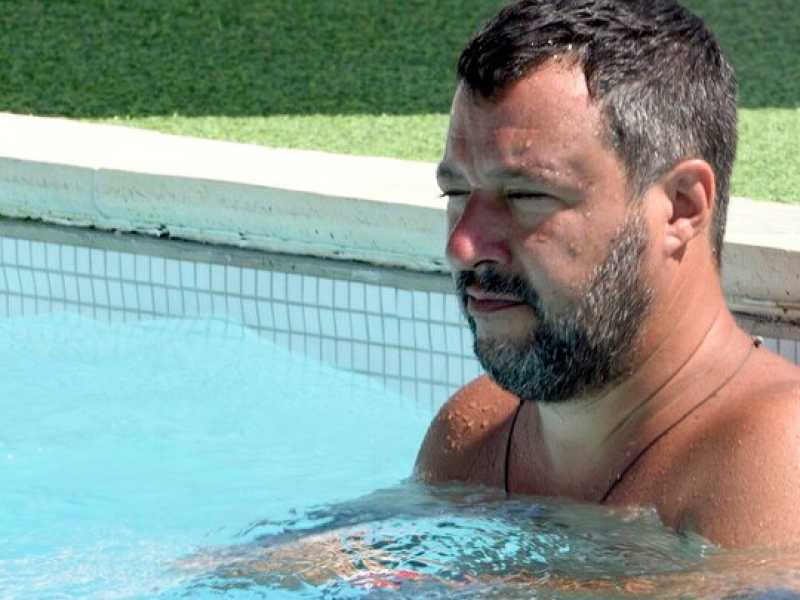 Matteo Salvini (foto LaPresse)