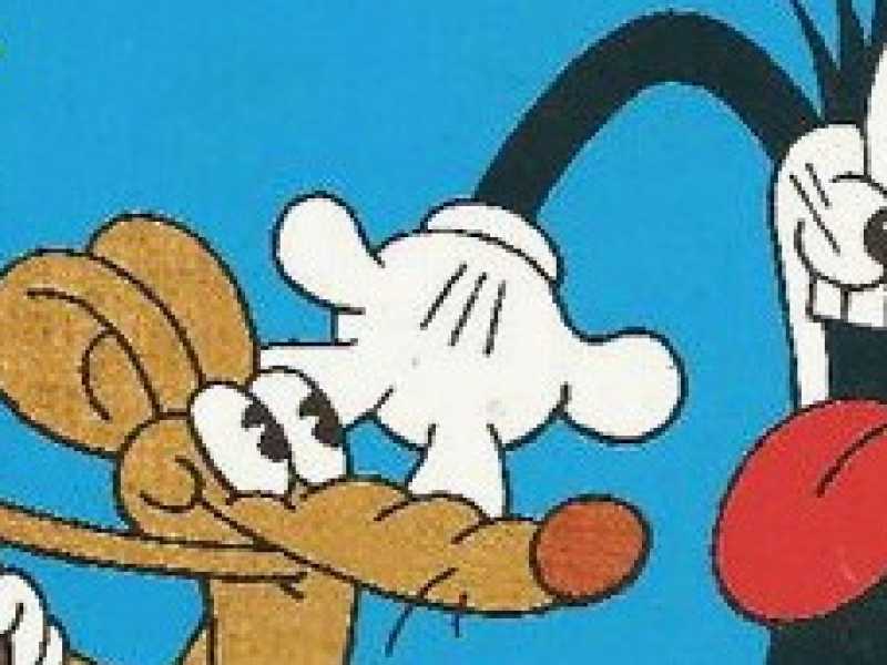 La copertina di Squeak the mouse