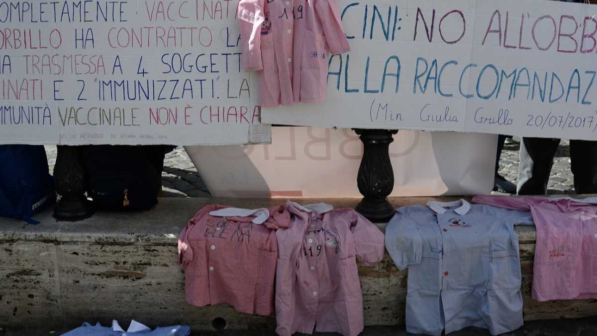 Immagine di No vax, no school