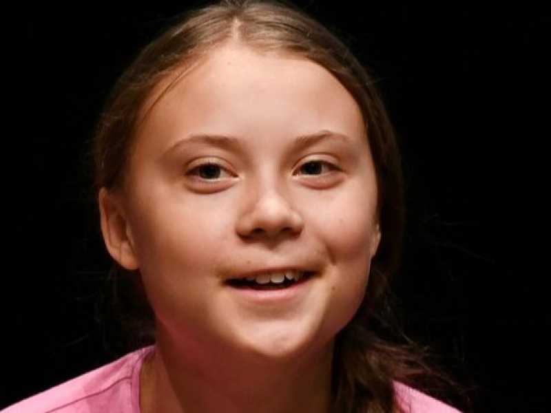 Greta Thunberg (foto LaPresse)
