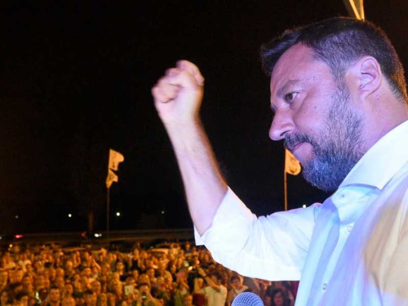 Matteo Salvini (foto LaPresse)