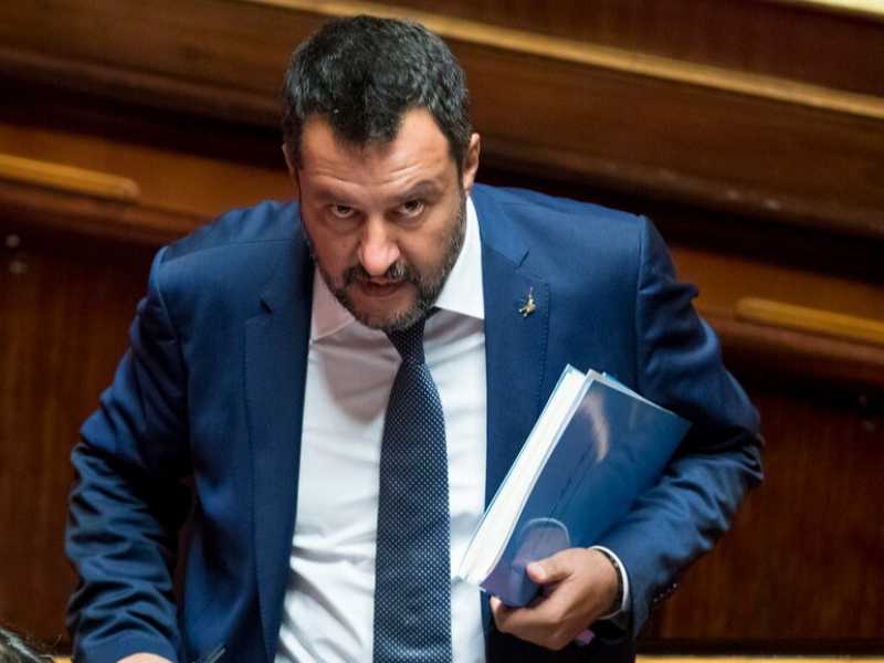 Matteo Salvini (foto LaPresse)