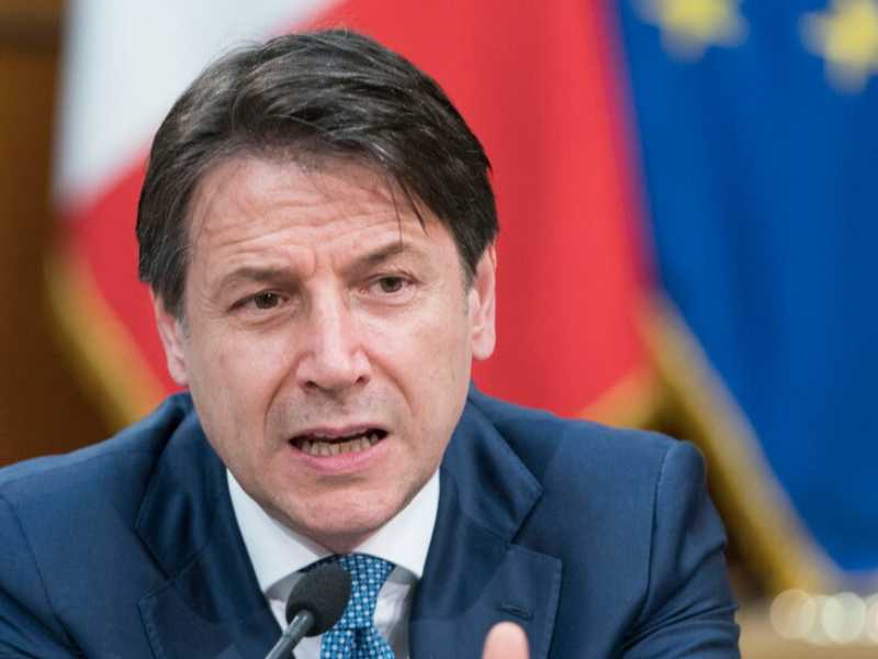 Giuseppe Conte (foto LaPresse)