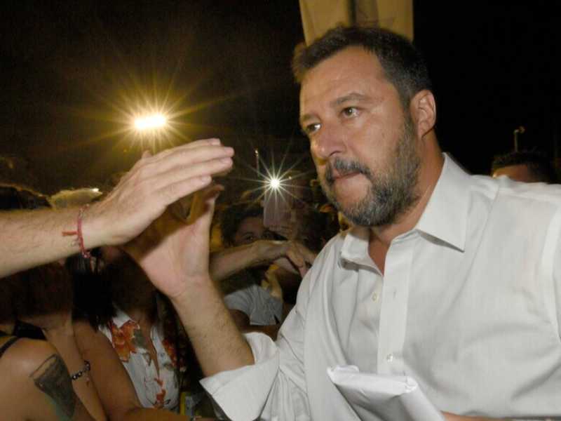 Matteo Salvini (foto LaPresse)