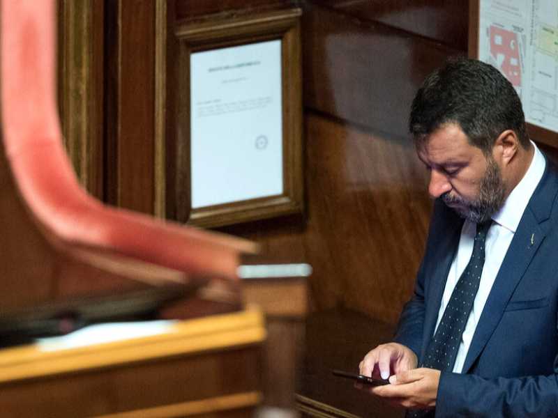Matteo Salvini (foto LaPresse)