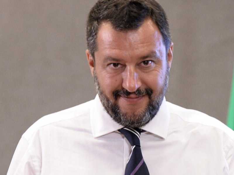 Matteo Salvini (foto LaPresse)