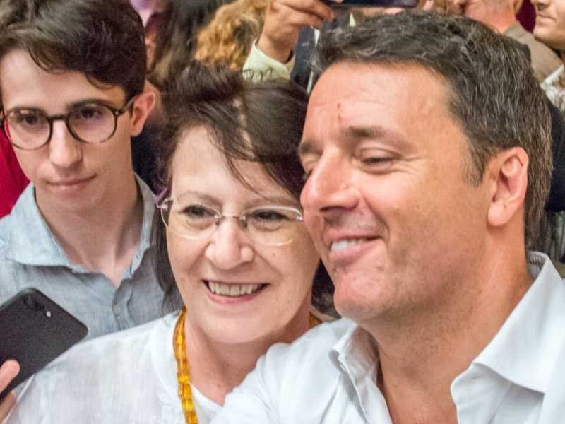 L'evento di Matteo Renzi a Milano contro le fake news della politica (LaPresse)